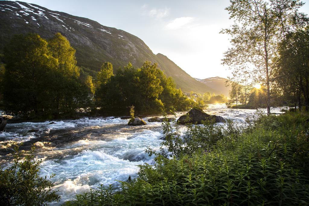 Jolstraholmen Camping Og Hytter Vassenden Exteriör bild